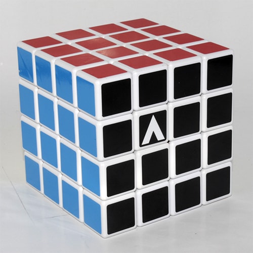 Кубики Рубіка V-CUBE 4х4 | Кубик 4х4 белый плоский