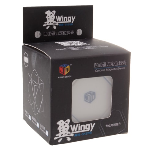 Ск'юби QiYi Magnetic Skewb Wingy color | Скьюб КиЙи без наклеек