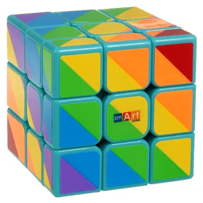 Головоломка Smart Cube Rainbow mint | Радужный кубик зеленый