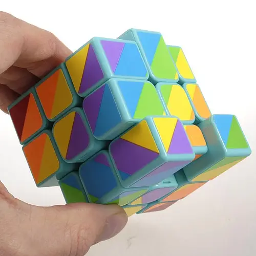 Головоломка Smart Cube Rainbow mint | Райдужний кубик зелений