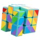 Механічні головоломки на логіку 3х3 Smart Cube Rainbow mint | Райдужний кубик зелений