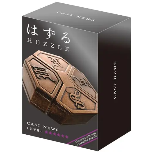 Головоломка 6* Новости (Huzzle News) | Головоломка из металла