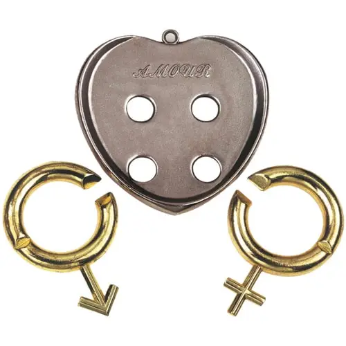 Головоломка 5* Кохання (Huzzle Amour) | Головоломка з металу