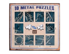 10 Metal Puzzle Blue | Блакитний набір