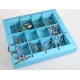 Головоломка 10 Metal Puzzle Blue | Блакитний набір
