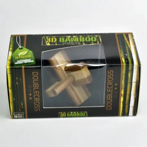 Головоломка Двойной Крест | Doublecross 3D Bamboo