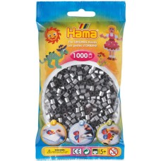 Термомозаїка HAMA Набір намистин під срібло, 1.000 шт, MIDI 5+