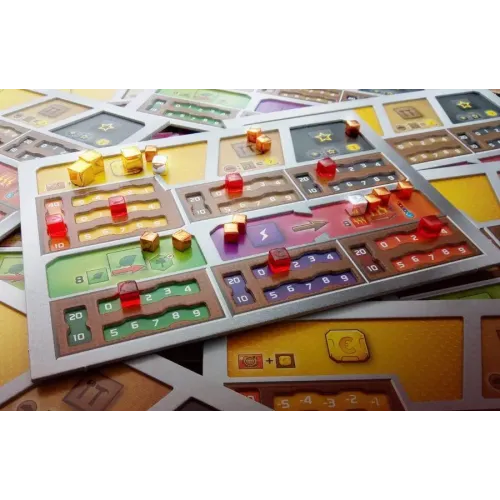 Настольная игра Терраформирование Марса: Набор двухслойных планшетов