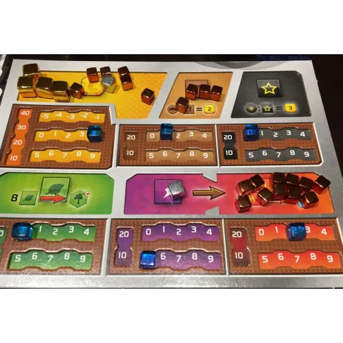 Настольная игра Терраформирование Марса: Набор двухслойных планшетов