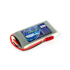 Аккумулятор Fullymax 7.4V 1000mAh Li-Po 2S 20C JST