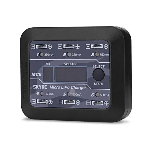Li-Pol (литий-полимерные) Зарядное устройство SkyRC MC6 500mA 6х1S LiPo