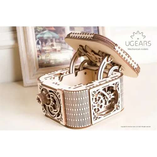 Ukrainian Gears Трёхмерный пазл Ukrainian Gears Шкатулка с секретом (70031)