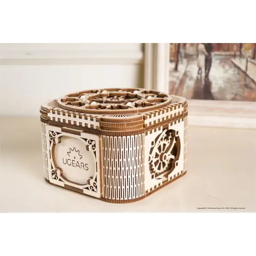 Ukrainian Gears Трёхмерный пазл Ukrainian Gears Шкатулка с секретом (70031)