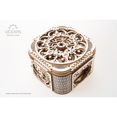 Ukrainian Gears Трёхмерный пазл Ukrainian Gears Шкатулка с секретом (70031)