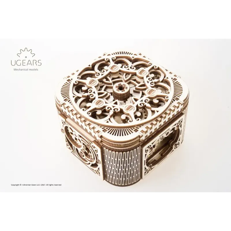Трёхмерный пазл Ukrainian Gears Шкатулка с секретом (70031)