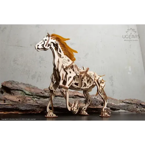 Ukrainian Gears Тривимірний пазл Ukrainian Gears Кінь-Механоїд (70058)