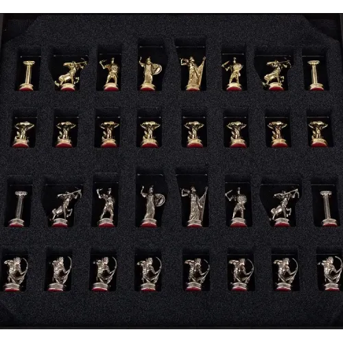 Шахи Шахи Manopoulos Битва титанів у дерев'яному футлярі 36 х 36 см 4.8 кг (S18MTIR)