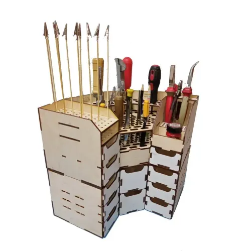 Модульное рабочее место WO-1205 Подставка для инструмента угловая