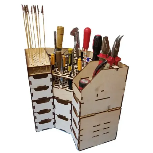 Модульное рабочее место WO-1205 Подставка для инструмента угловая