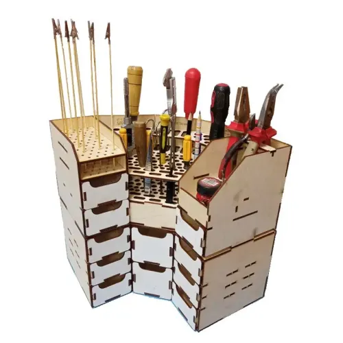 Модульное рабочее место WO-1205 Подставка для инструмента угловая