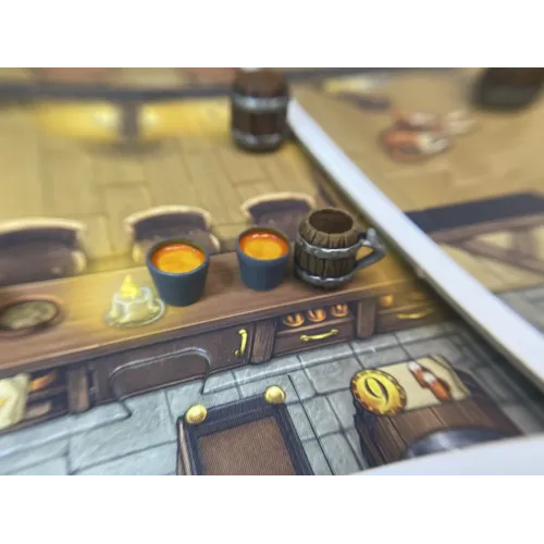 Игровые элементы Таверни Тіфенталя. Набір преміальних токенів шнапсу (20 шт.)