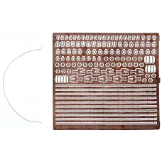 Фототравление: Вертолетные швартовочные цепи и оборудование 1:48