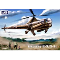 Вертоліт Sikorsky R-5/S-51 1:48