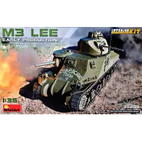 Танк M3 Lee, раннего выпуска с интерьером 1:35