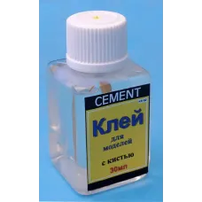 Клей для пластиковых моделей с кистью, 30 мл
