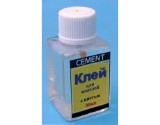 Клей для пластиковых моделей с кистью, 30 мл