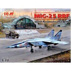 Розвідувальний літак МіГ-25РБФ 1:72