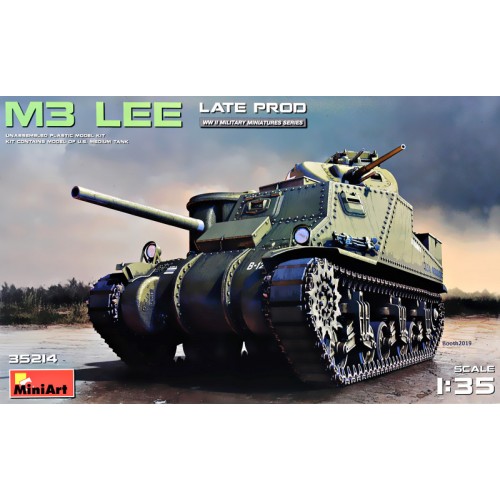 Бронетехніка та артилерія Американський середній танк M3 Lee (пізнього випуску) 1:35