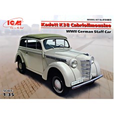 Німецький штатний автомобіль Kadett K38 Cabriolimousine, 2МВ 1:35