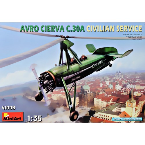 Гелікоптери Автожир громадянської служби avro "Avro Cierva C.30A" 1:35