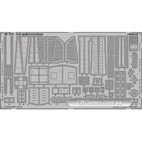 Фототравление 1/48 А-6 шасси, рекомендовано для KIN (EDU-48731) Масштаб:  1:48