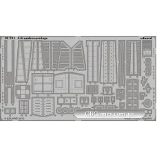 Фототравление 1/48 А-6 шасси, рекомендовано для KIN (EDU-48731) Масштаб:  1:48