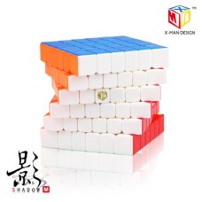 QiYi X-Man 6x6 Shadow M color | Магнитный кубик 6х6