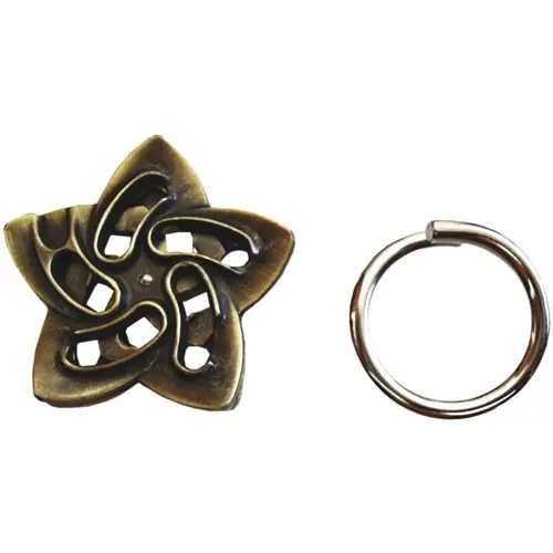 Головоломка 5* Завиток (Huzzle Helix) | Головоломка з металу