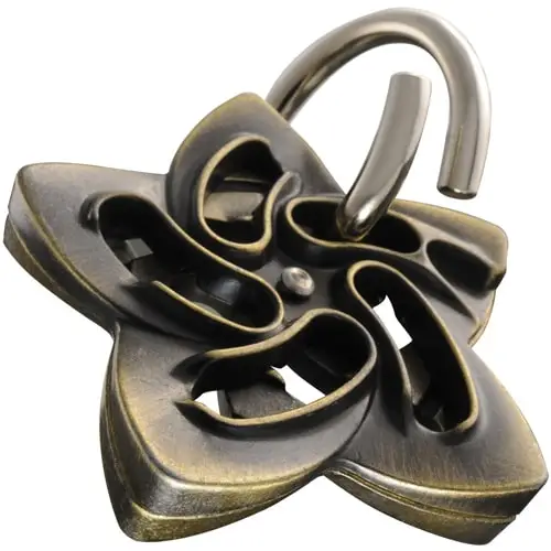 Головоломка 5* Завиток (Huzzle Helix) | Головоломка з металу