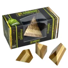 Піраміда | Pyramid Puzzle 3D Bamboo