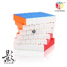 QiYi X-Man 6x6 Shadow color | Кубик 6х6