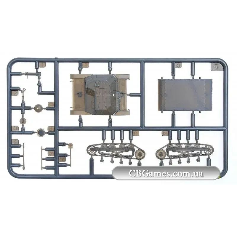 Разведывательная танкетка TKS с 20-мм орудием (FTF001) Масштаб: 1:72