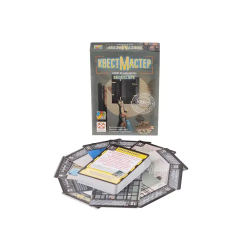 Настольная игра КвестМастер 7. Побег из Алькатраса (Deckscape: Escape from Alcatraz)