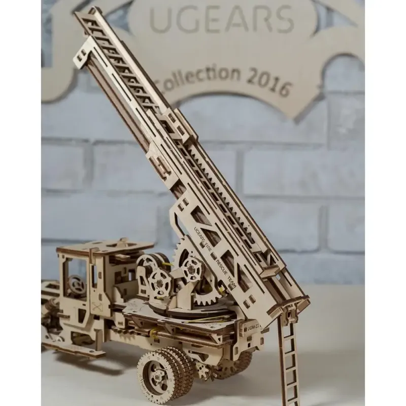 Трехмерный пазл Ukrainian Gears Пожарная машина (70022)