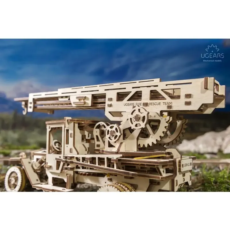 Трехмерный пазл Ukrainian Gears Пожарная машина (70022)