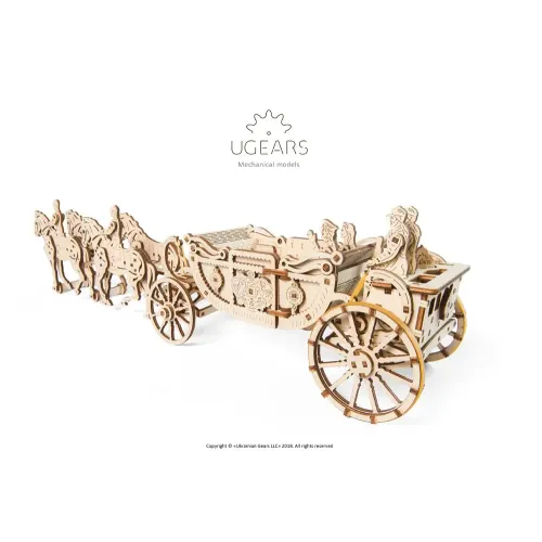 Ukrainian Gears Тривимірний пазл Ukrainian Gears Королівська карета (70050)