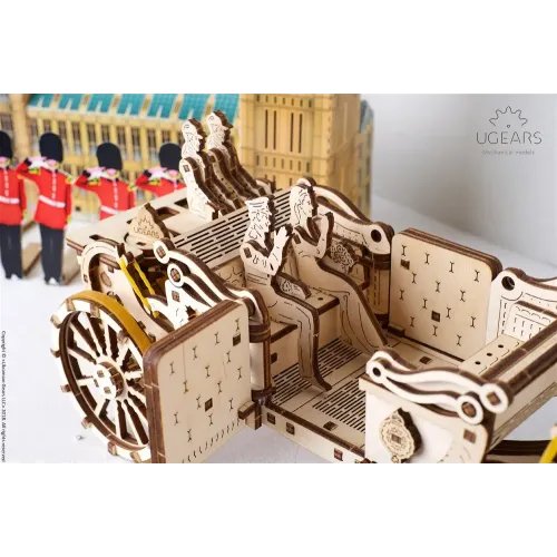 Ukrainian Gears Тривимірний пазл Ukrainian Gears Королівська карета (70050)