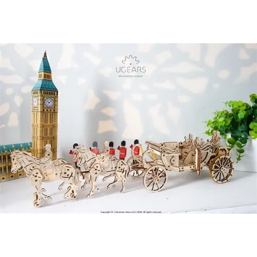 Ukrainian Gears Тривимірний пазл Ukrainian Gears Королівська карета (70050)