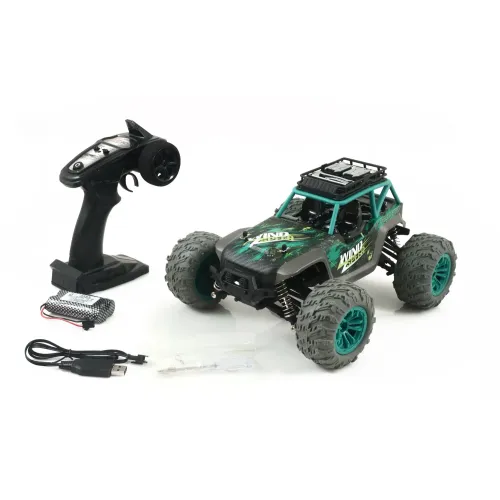 Игрушечные машинки Машинка на радиоуправлении 1:12 UJ Pioneer 4WD (зеленый)