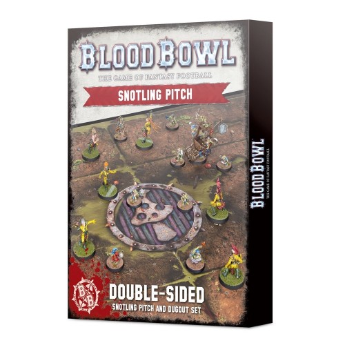 Blood Bowl BLOOD BOWL SNOTLING TEAM PITCH & DUGOUTS